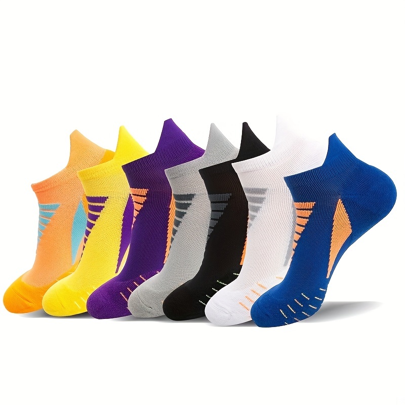 Men's Ankle Socks Sports Socks Cotton Cushioned Breathable - Temu