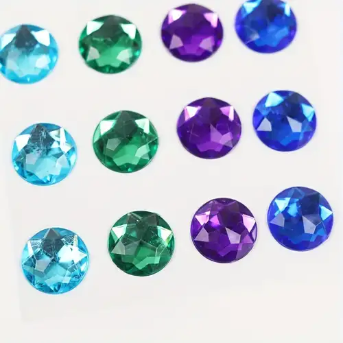 880pcs Gem Stickers Rhinestones for Crafts - Self Adhesive Jewels Stickers  Acrylic Gems DIY Craft Decorative Diamond