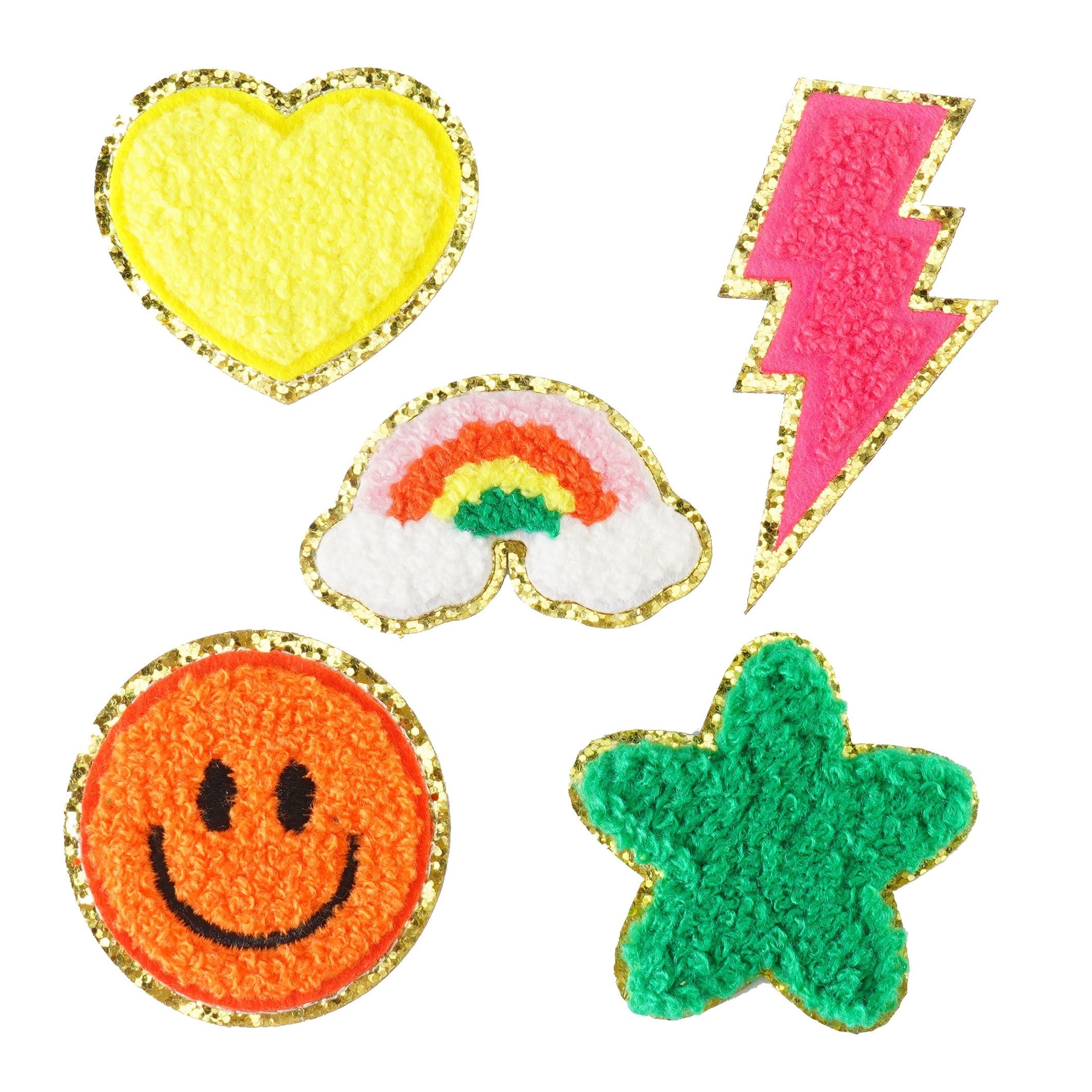Embroidery Patch Stickers Clothes Patch Self-Adhesive Stickers