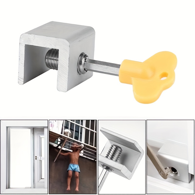 2pcs Lock Stopper Aluminum And Pets Anti-theft Door Lock For Kids