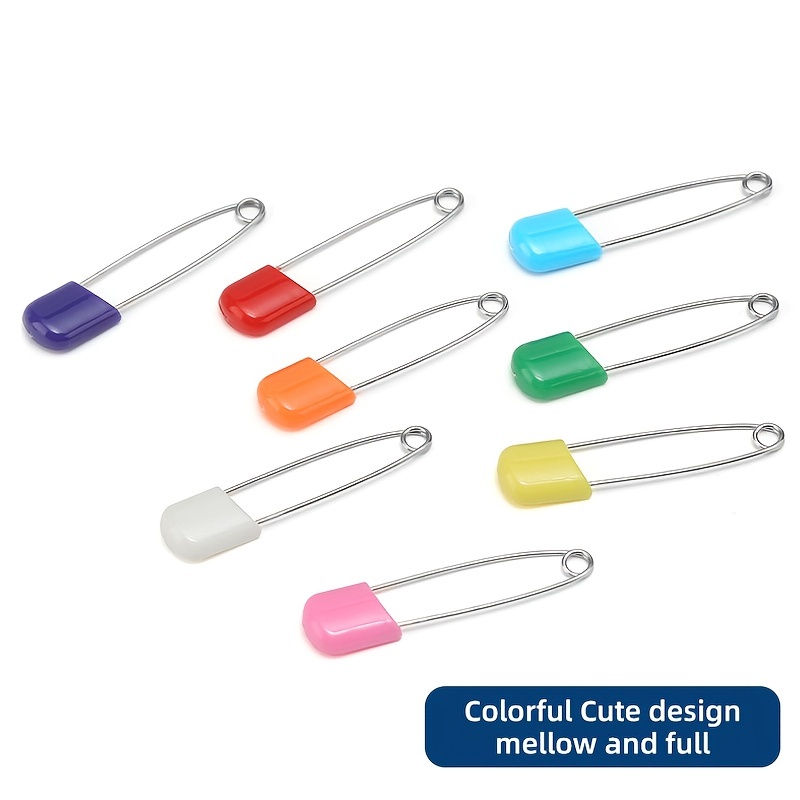 Random Colors Diaper Pins Diaper Pins For Cloth Diapers - Temu