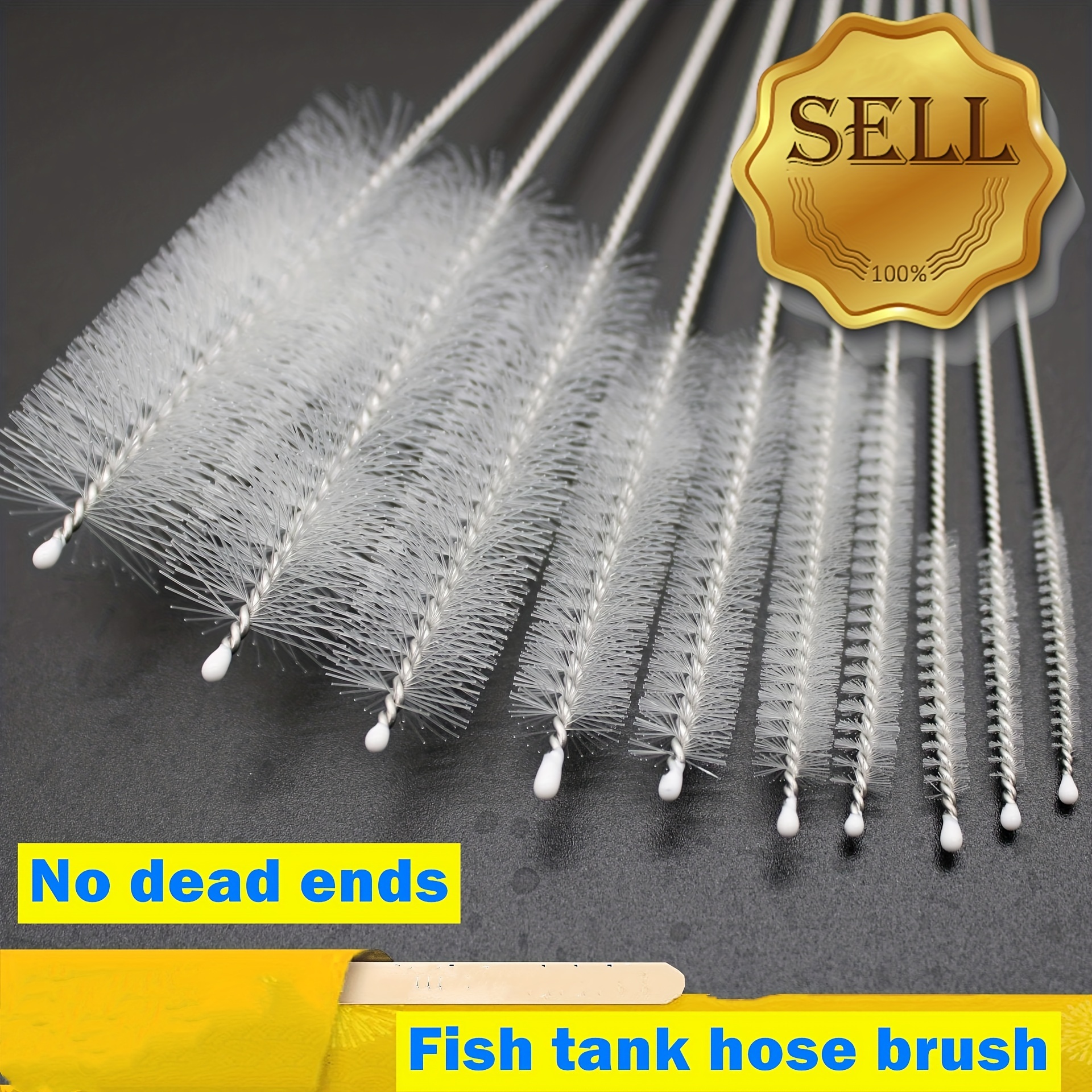 Straw Brush Nylon Pipe Tube Cleaner Stainless Steel Straws - Temu