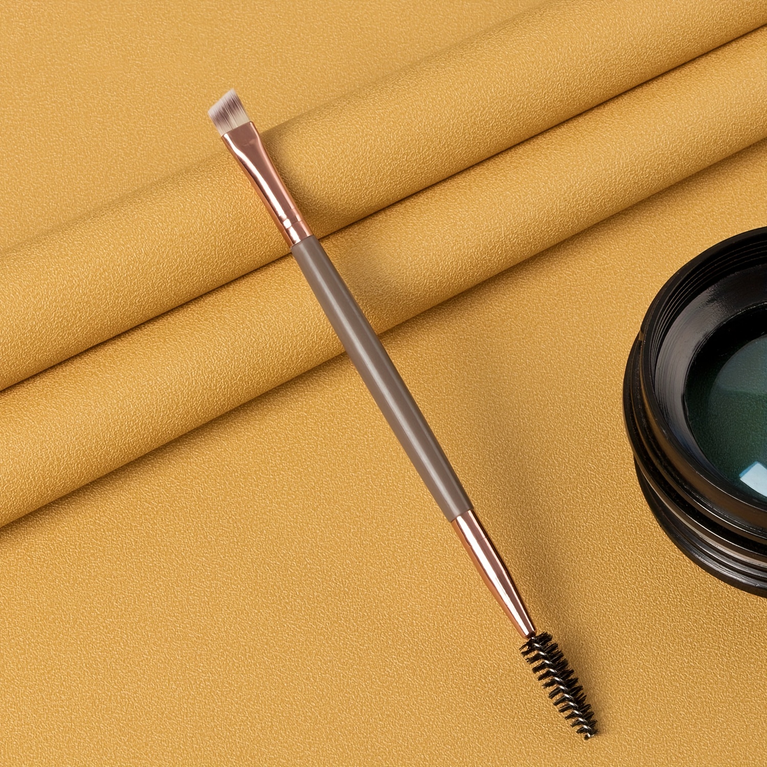 Pro Double-Ended Angled Brow Brush & Spoolie