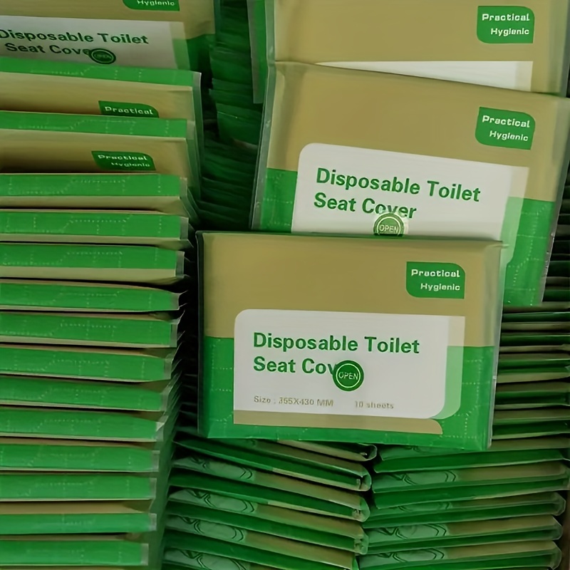 Housse De Siège De Toilette En Papier Jetable - Livraison Gratuite Pour Les  Nouveaux Utilisateurs - Temu France