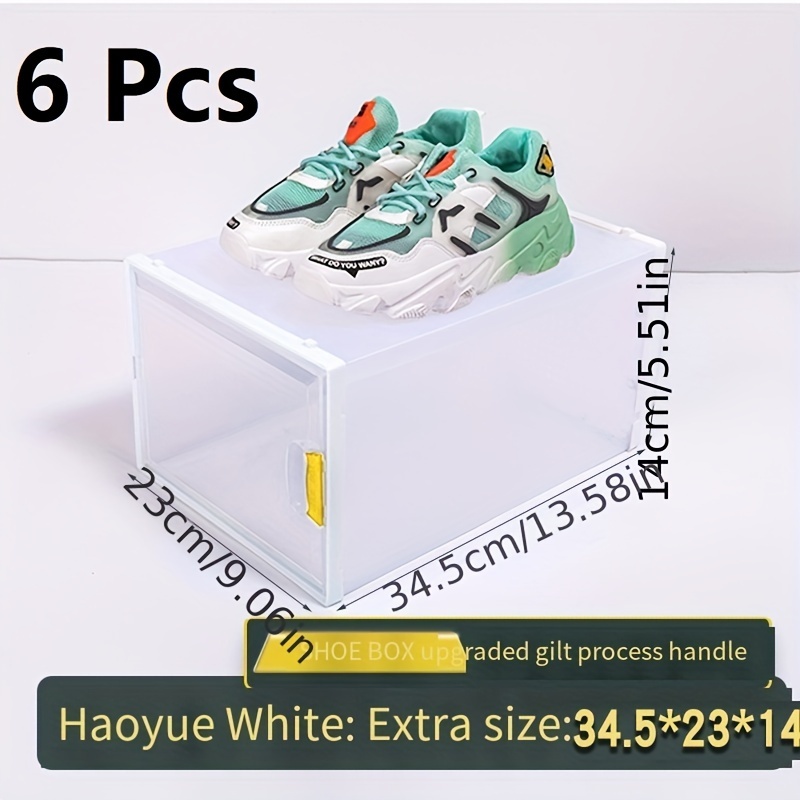 Shoe Boxes Clear Plastic Stackable - Temu Philippines