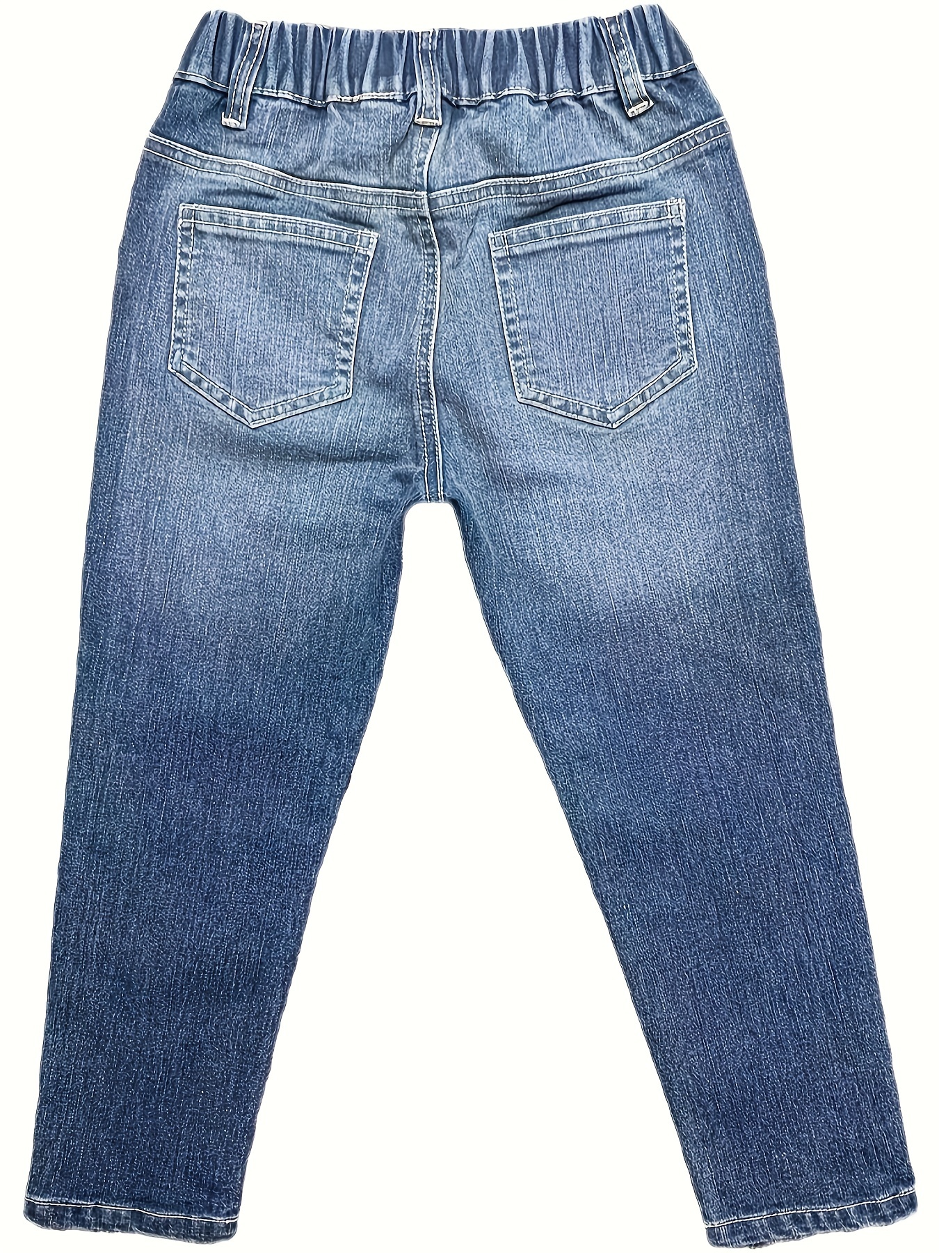 Girls Baggy Jeans Spring Fall Children Denim Pants Fashion Kids