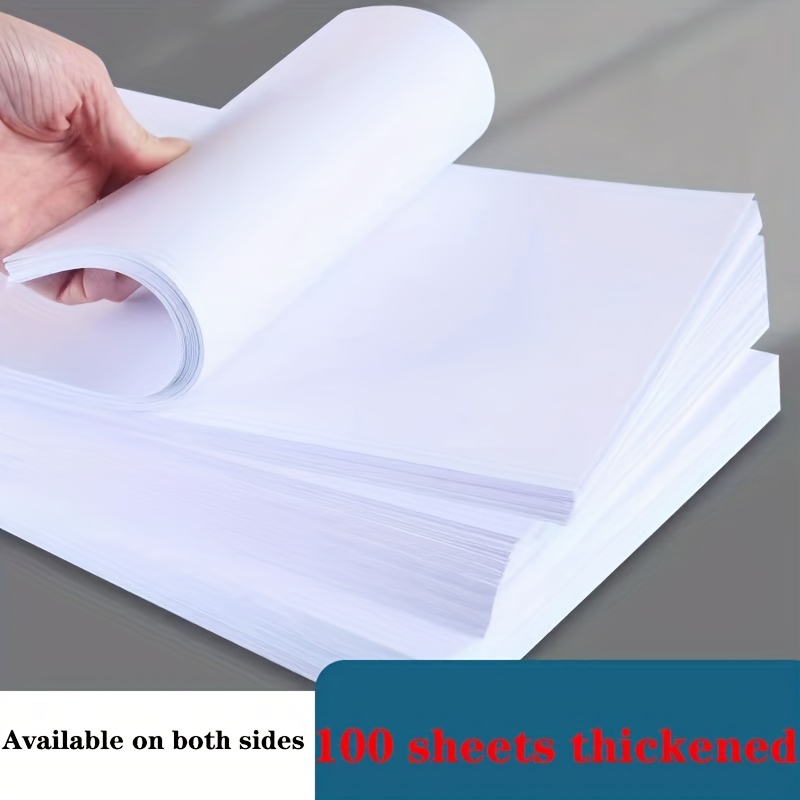 80g 100 sheets of a4 printing paper copy paper 210mm 297mm student draft paper painting white paper office supplies 4