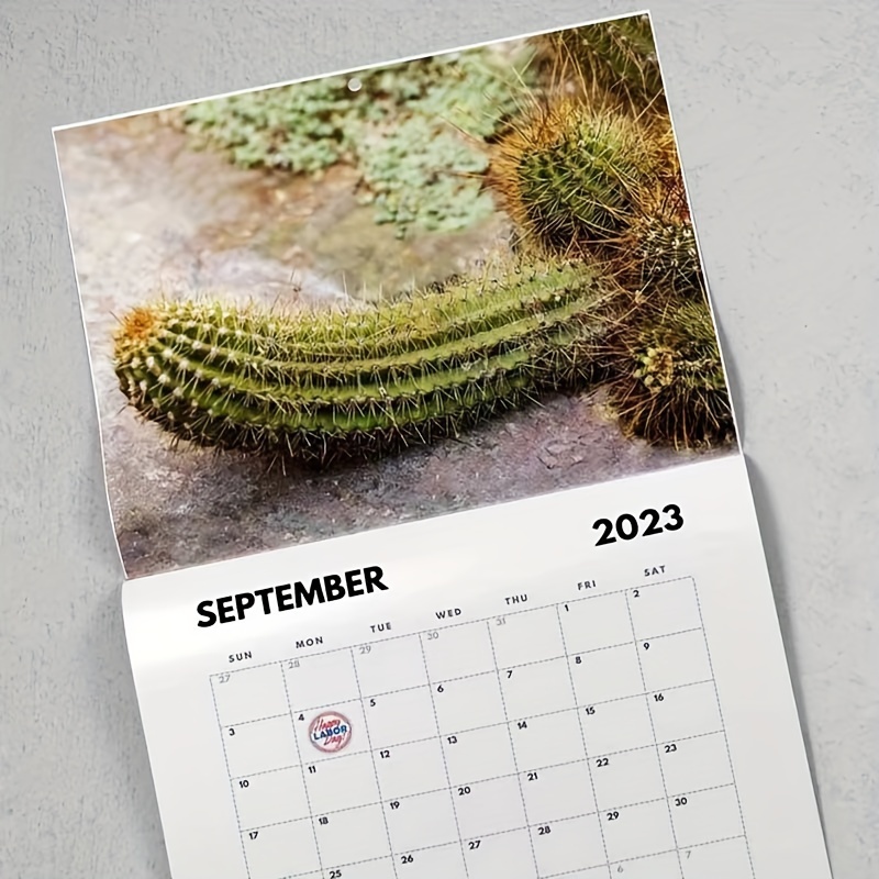 Calendrier 2024, Nature Funny Adult Shaped Pics Calendar 2024