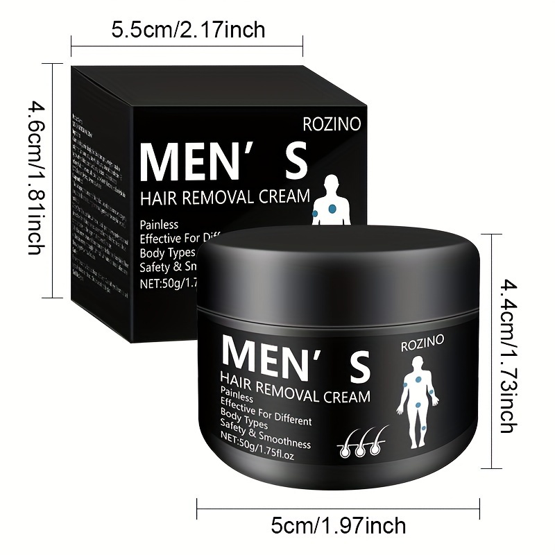 Men s Depilation Cream Hair Removal Cream Men s Hair Removal Temu