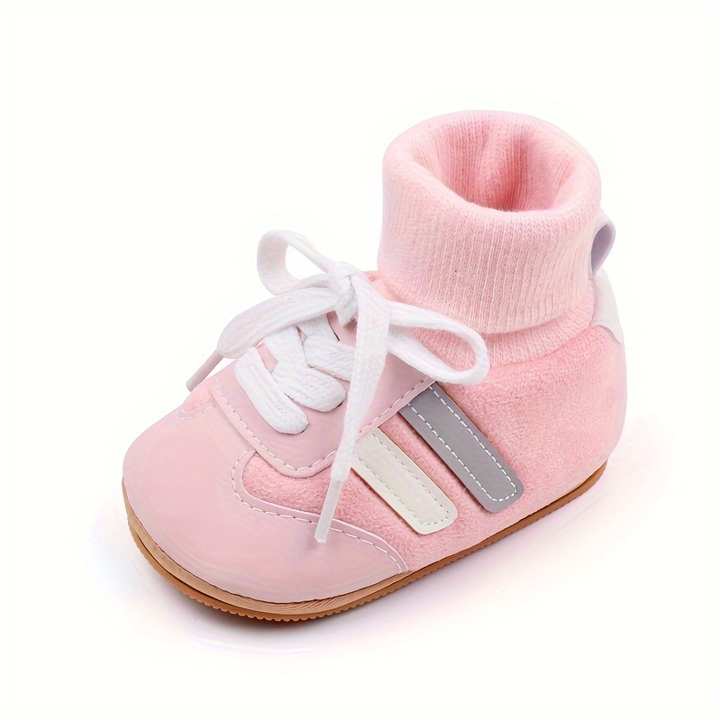 Comfortable Boots Baby Girls Soft Warm Plus Fleece Boots - Temu