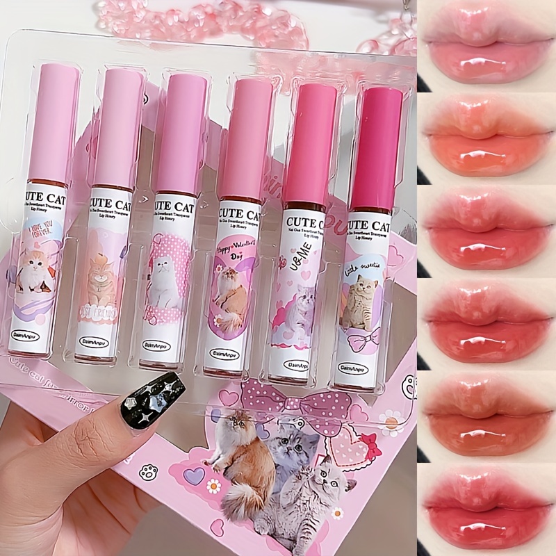  For Cat Matte Liquid Lipstick Velvet Lip Gloss Non