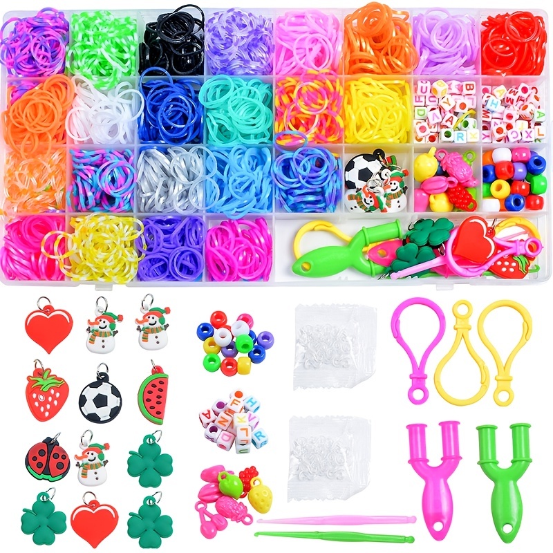 Loom Bands Kit rubber Band Refill Set In 31 Unique Colors - Temu
