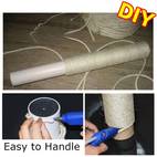 33ft 66ft 50ft sisal rope for cats hemp rope for scratch post replacement hemp rope for repairing or diy scratcher