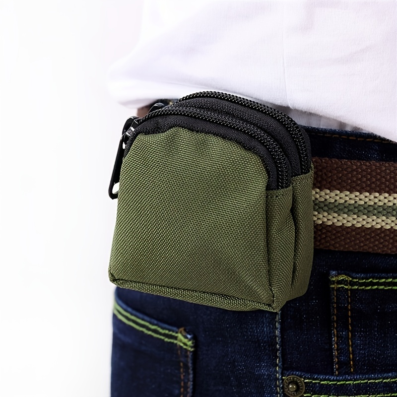 1pc Mini sac de taille étanche, pochette clé de sport de mode, sac