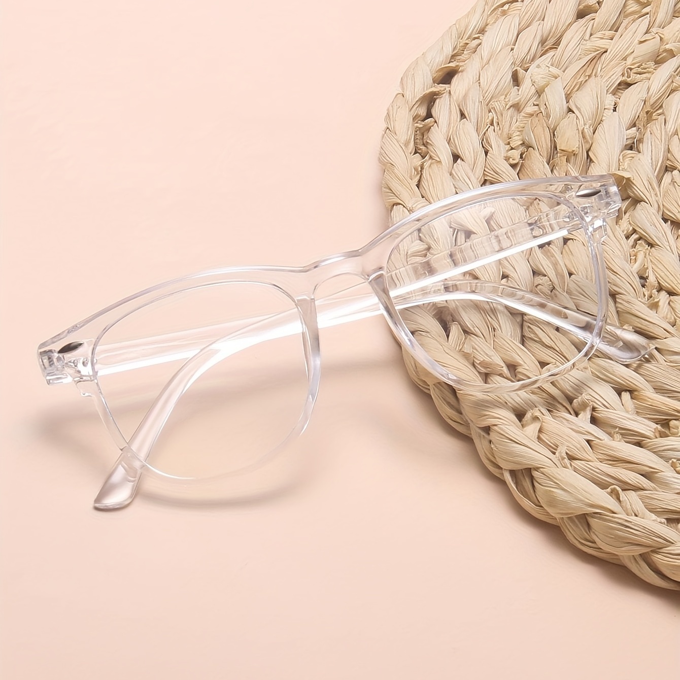 spects with white frame