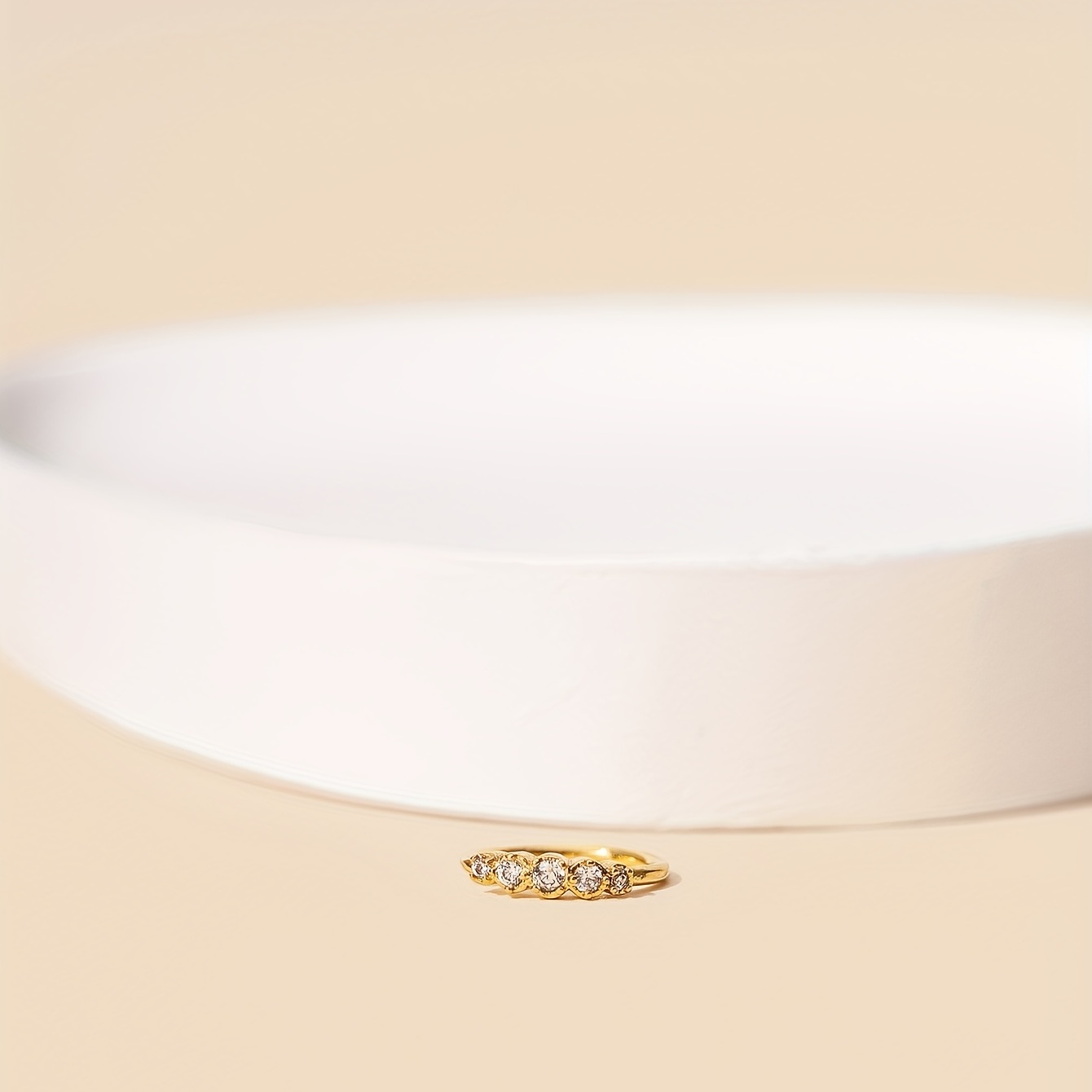 Inlaid Zircon Nose Ring, Bling Bling Style for Women