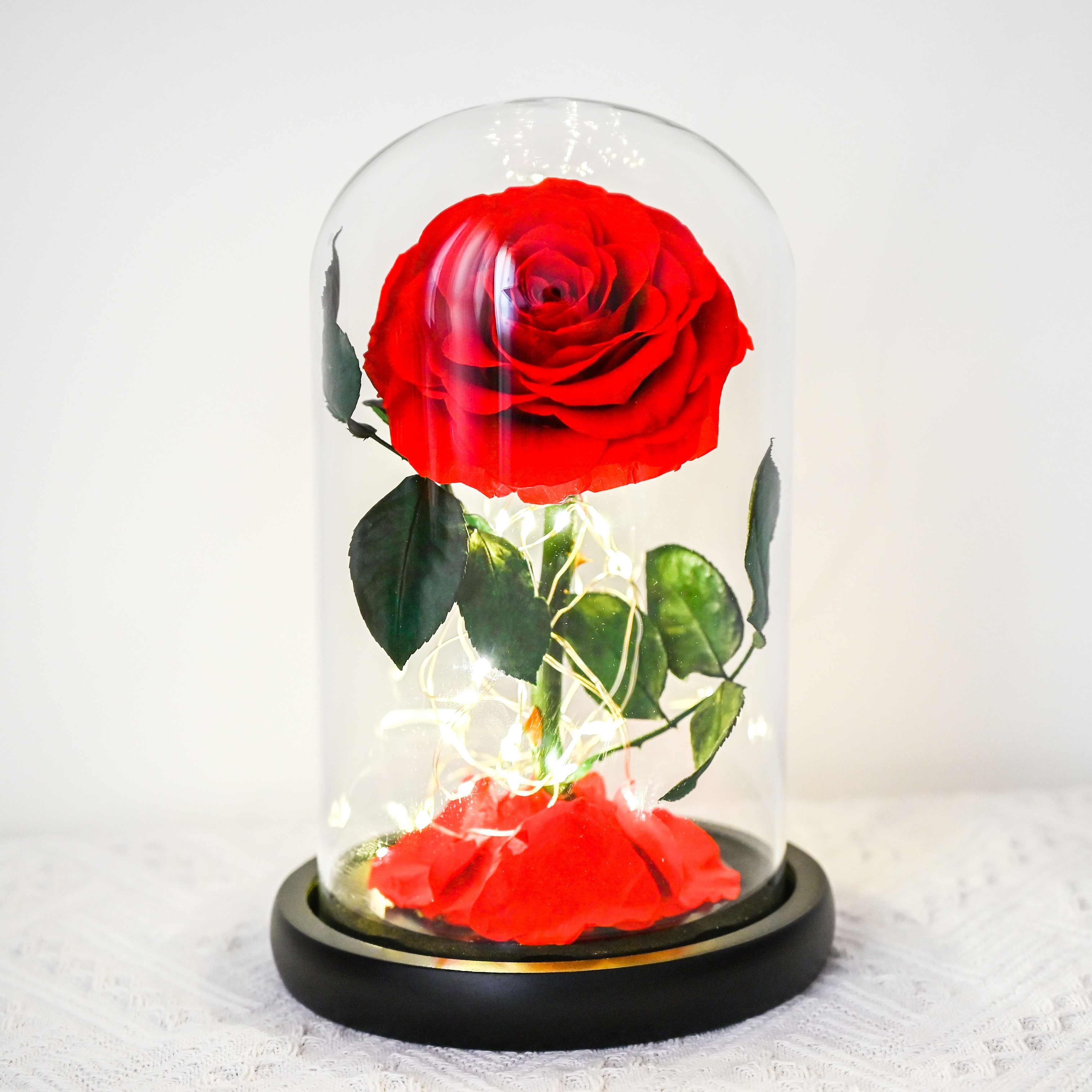 Valentine Rose Light Artificial Galaxy Rose Lamp Butterfly - Temu