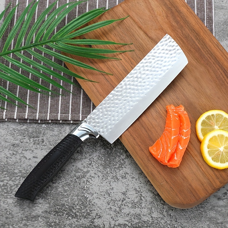 Knife Handmade Steel Kitchen Knives Chef Knife Slicing Knife - Temu