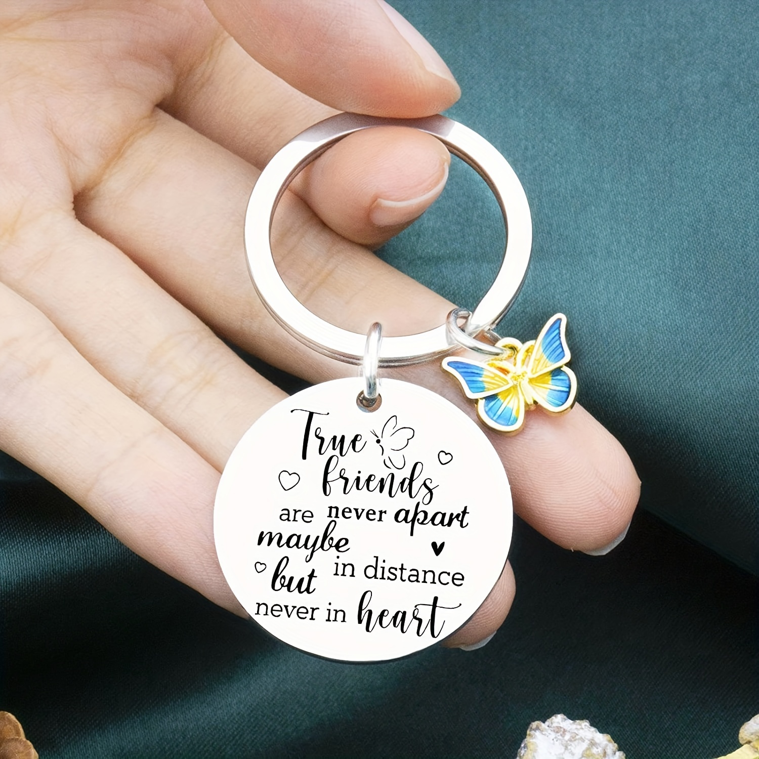 Cute best friend on sale keychains