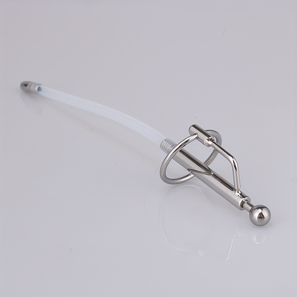 Stainless Steel Underwear Male Chastity Device With Catheter Butt
