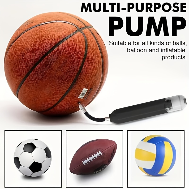 Pompe à air manuelle portable pour ballon de basket-ball, football