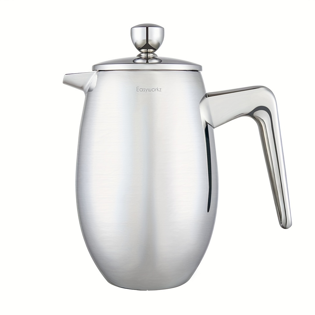 Large Capacity Tea Coffee Maker Stainless Steel Drinkware Maker