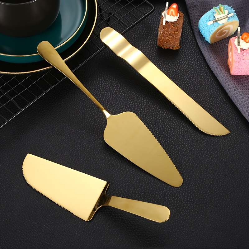 Pushable Plastic Cake Cutting Shovel Chocolate Cake Spoon - Temu