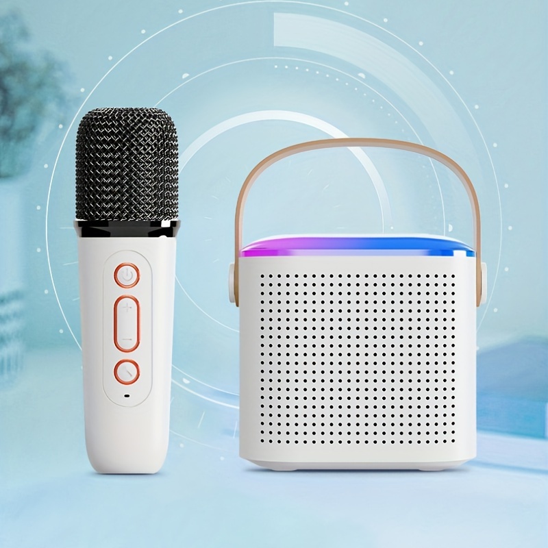 2 Bocinas Bluetooth Grandes Para Fiestas Con Microfono Para Karaoke 8''  NUEVO