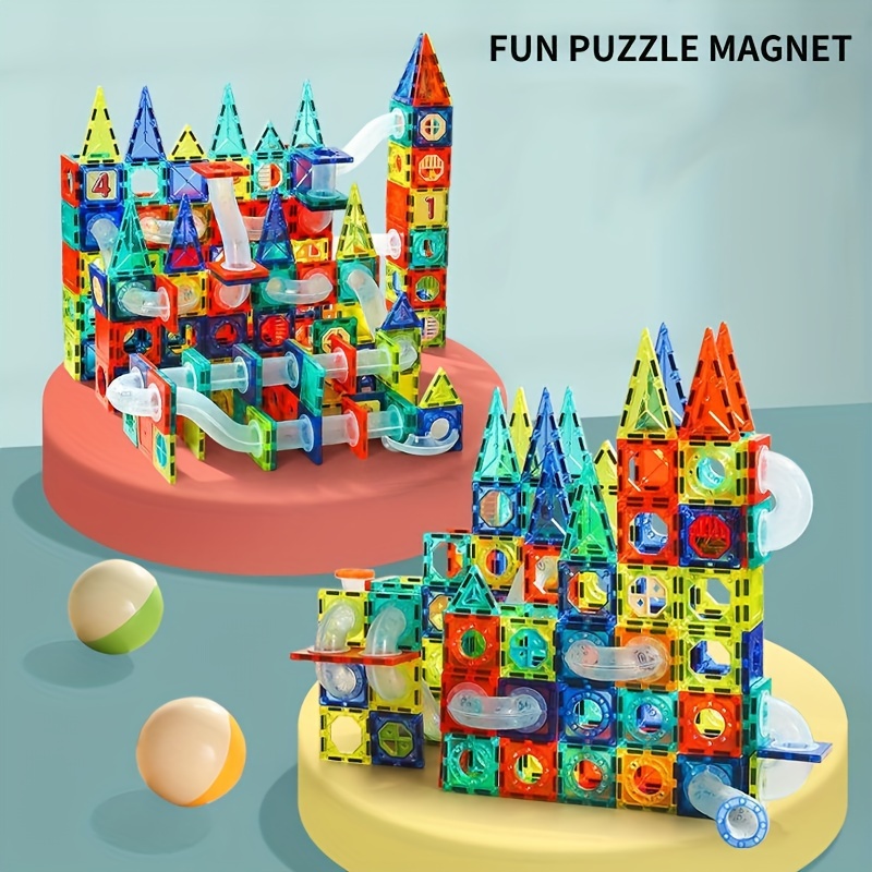Magic Park : Jeu magnétique d'assemblage et de construction (36 pièces) -  Jeu / jouet