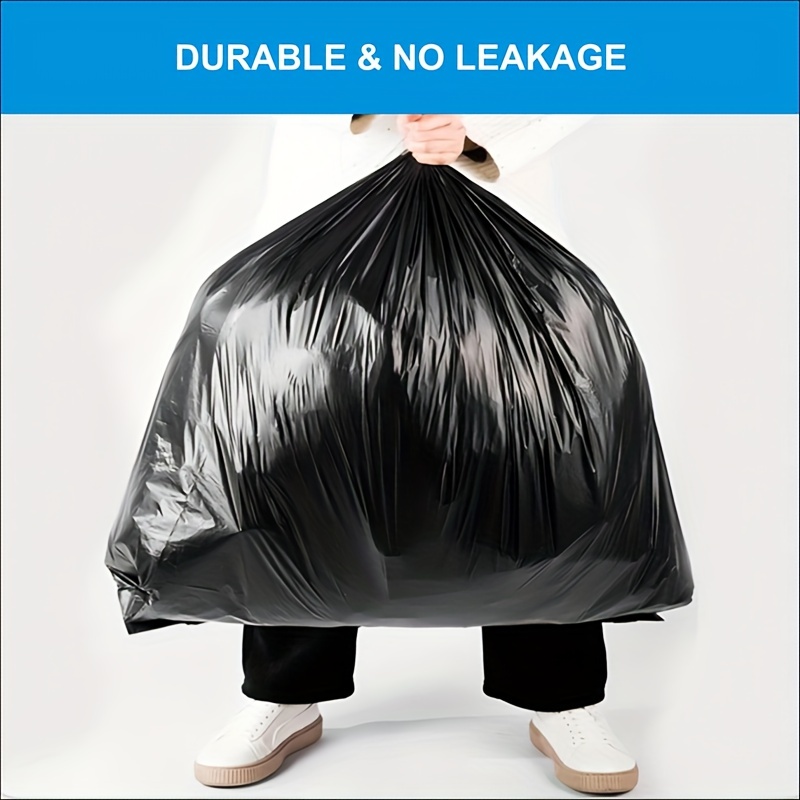 Thickened Large Garbage Bags Large Commercial Garbage Bags - Temu