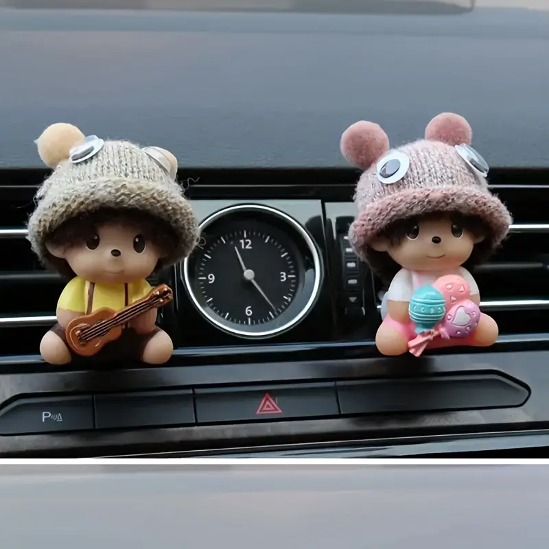 Cute Cartoon Design Car Air Outlet Aroma Diffuser Clip Cute - Temu