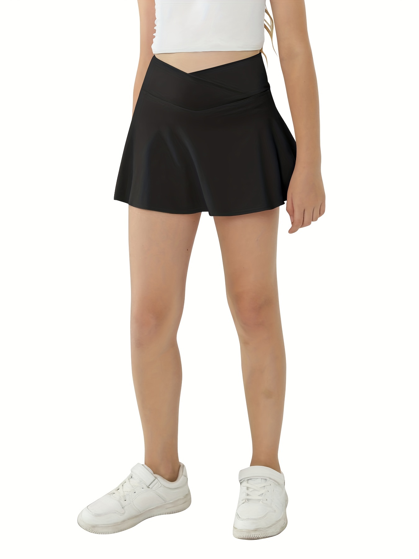 Girls Pleated Tennis Skirts High Waist Athletic Skorts Golf - Temu Canada