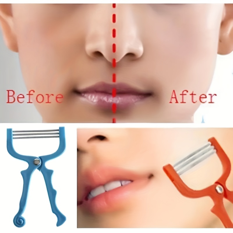 Women Hair Removal Epilator Mini Facial Hair Remover Spring - Temu