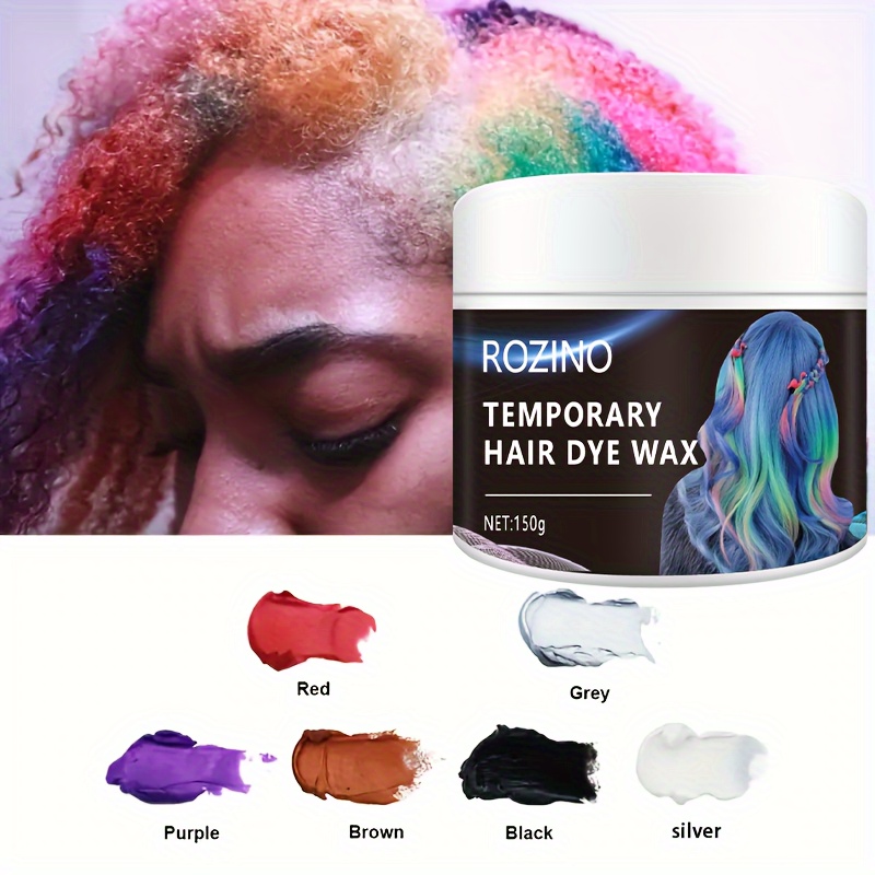 Temporary Hair Dye Mud Disposable Hair Color Cream Diy Hair - Temu