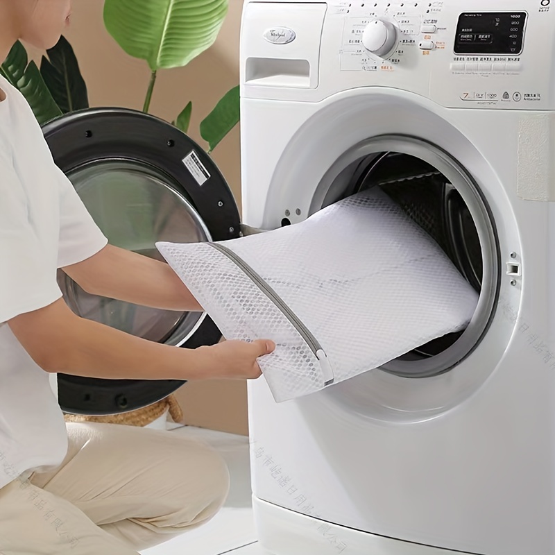Large Washing Machine Mesh Net Bags Laundry Bag Thickened Wash Bags  Reusable UK | eBay