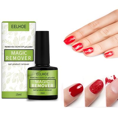 Professional Nail Glue Removal Nail Polish Remover Easy Nail Removal In 3 5  Mins Without Hurting Nails 15ml - Beauty & Personal Care - Temu