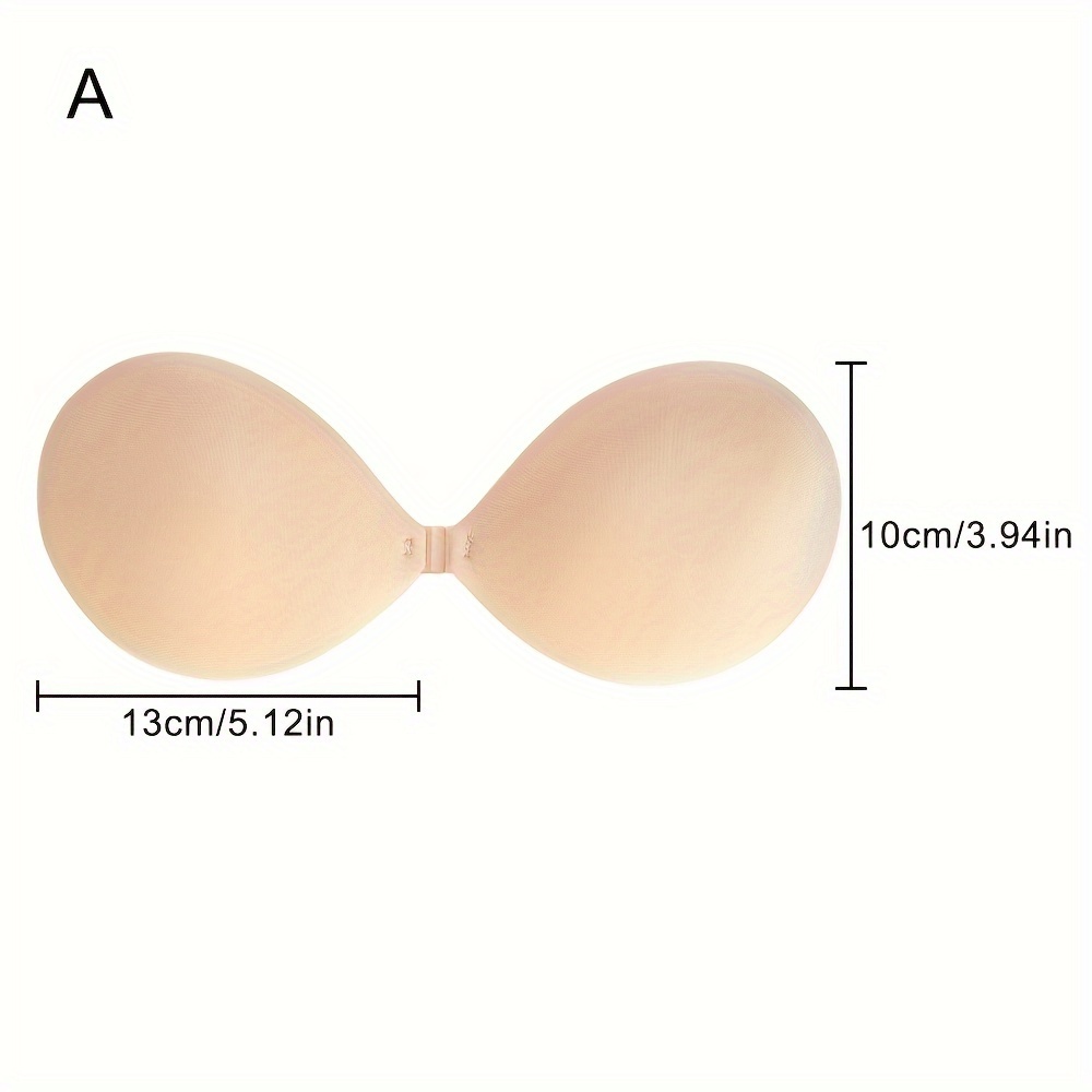 Extreme Push Up Strapless Adhesive Breast Forms Bra Foam Women's+
