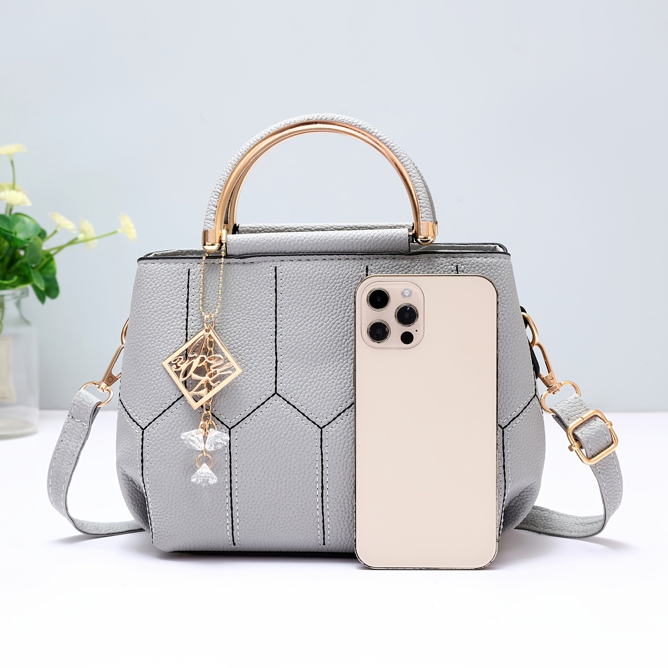 Dazzling Embroidery bag (232MBOSD2315C07801) for Woman