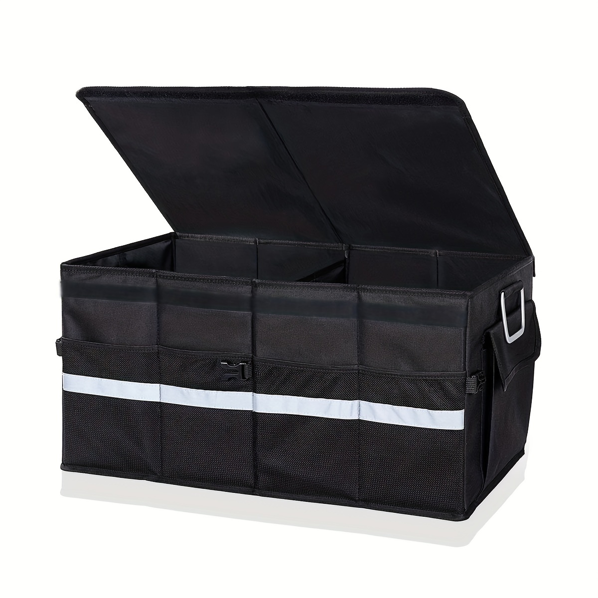  Einesin Organizador Maletero Coche Colgante con 9 bolsillos,  Organizador Furgoneta, Organizador Coche Impermeable Plegable,108 x 52 cm,  Color Negro