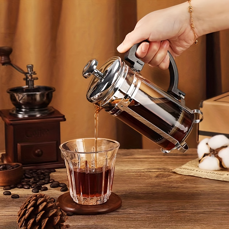 French Coffee Kit ( French Press + Coffee Grinder)