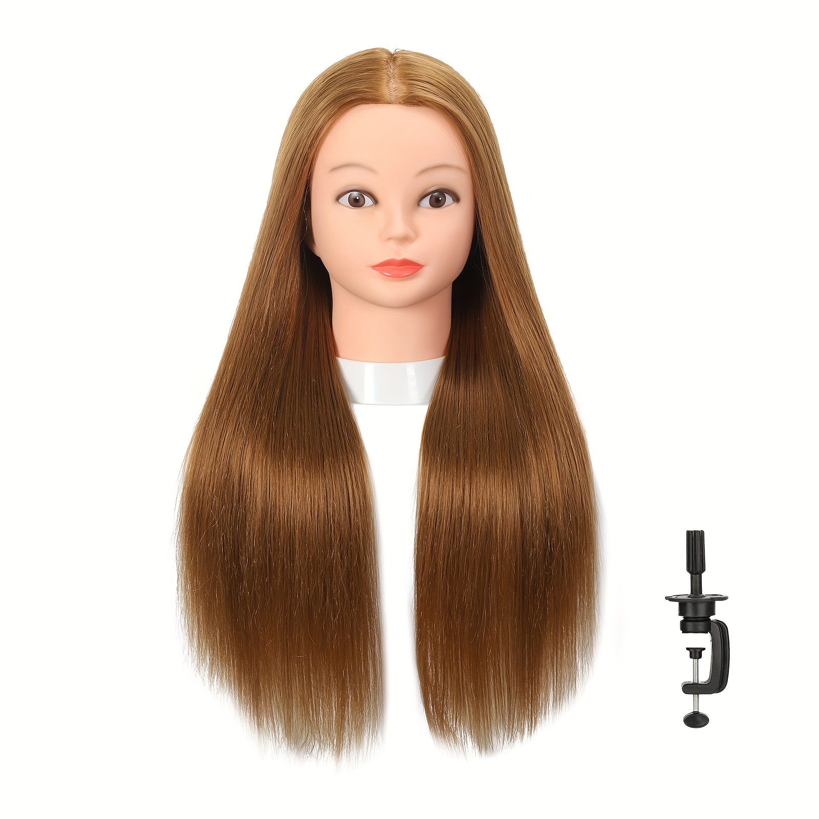 Professional Mannequin Head With 80% Real Hair - Temu