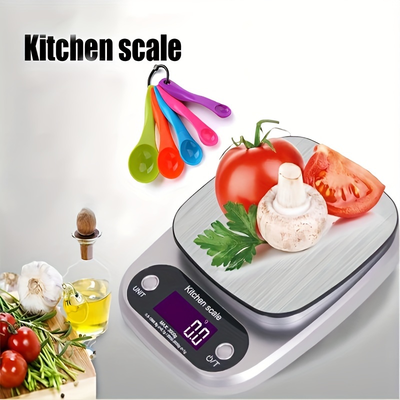 Kitchen Scale, Food Scale, Kitchen Weighing Scale, Accurate Kitchen Scale, Digital  Scales, Coffee Electronic Scale, Scales For Kitchen, Baking Scale, Kitchen  Accessaries, Baking Tools, Kitchen Stuff, - Temu