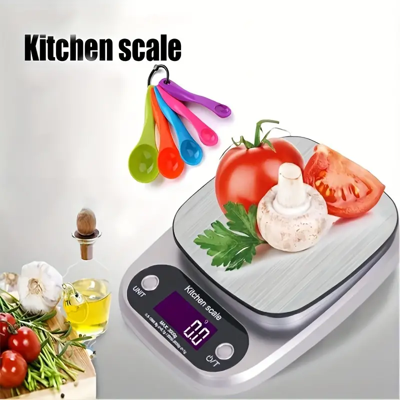 Kitchen Scale, Food Scale, Kitchen Weighing Scale, Accurate Kitchen Scale,  . Food Scale, Coffee Electronic Scale, Scales For Kitchen, Baking Scale,  Kitchen Accessaries, Baking Tools, Kitchen Stuff, - Temu