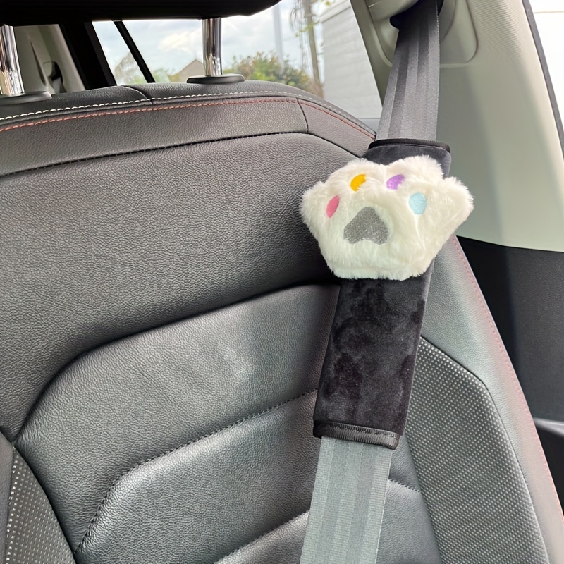 CUTE CAR SAFETY Belt Shoulder Pad Plush Auto Interior Accessories Adults  $18.26 - PicClick AU
