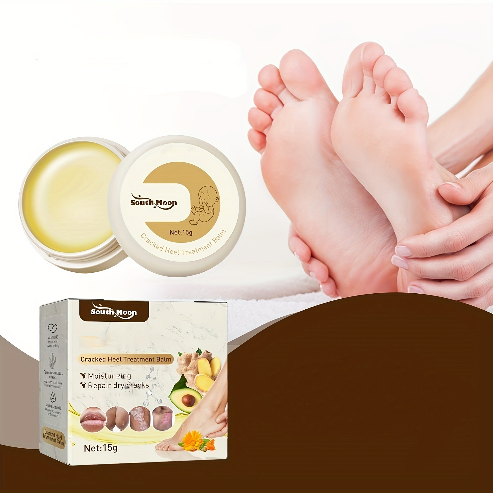 Heel Balm Stick Cracked Foot Repair Foot Cream For Dry Skin Heels Soothing  Moisturizer Callus Remover For Dry Irritated Feet With Vitamin E Tea Tree  Oil Foot Care Treatment For Women And