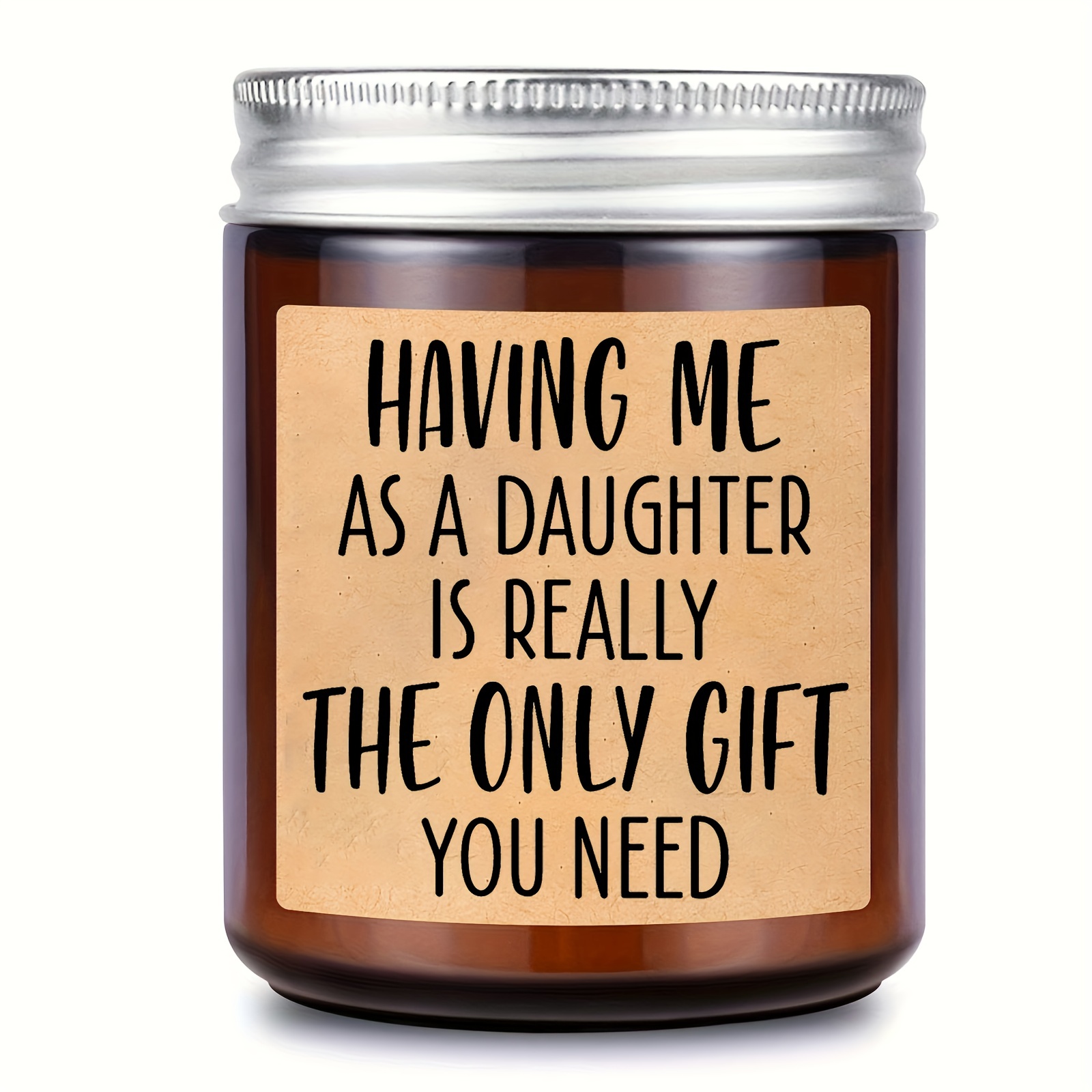 Lavender Scented Candles - Perfect Birthday Gift For Mom From Daughter -  Ideal Mother's Day, Thanksgiving, And Christmas Gift For Mom And Dad - Room  And Home Decor - Temu