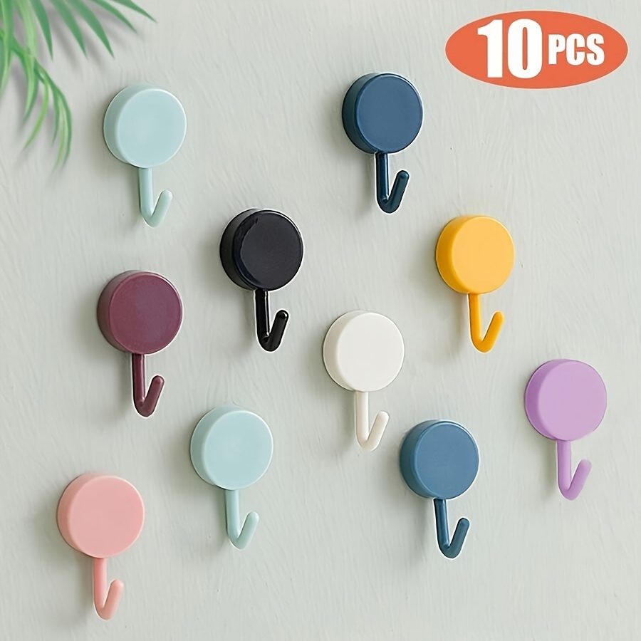  Self Adhesive Wall Hooks For Hanging: Stick-On