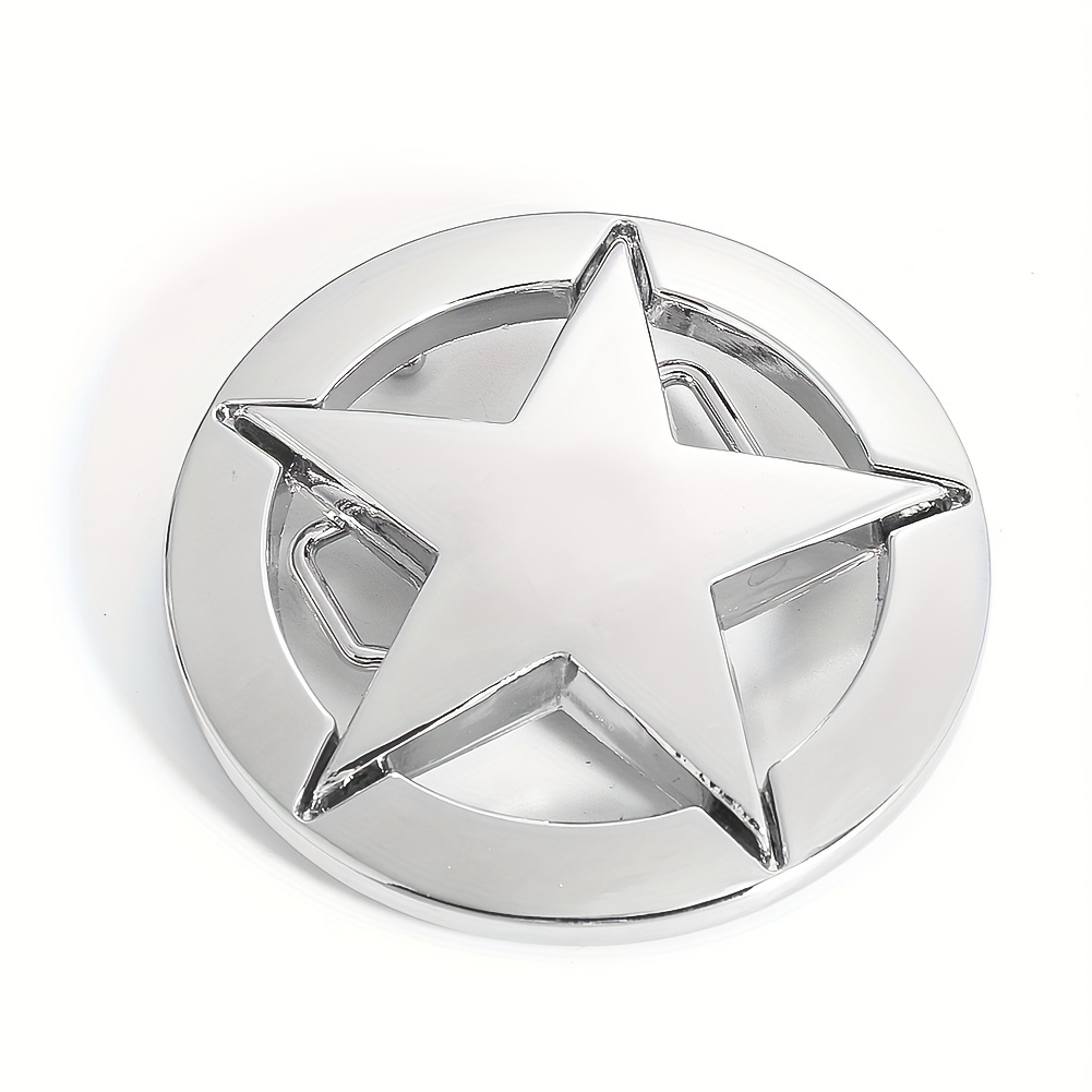 Star & Circle Belt Buckle