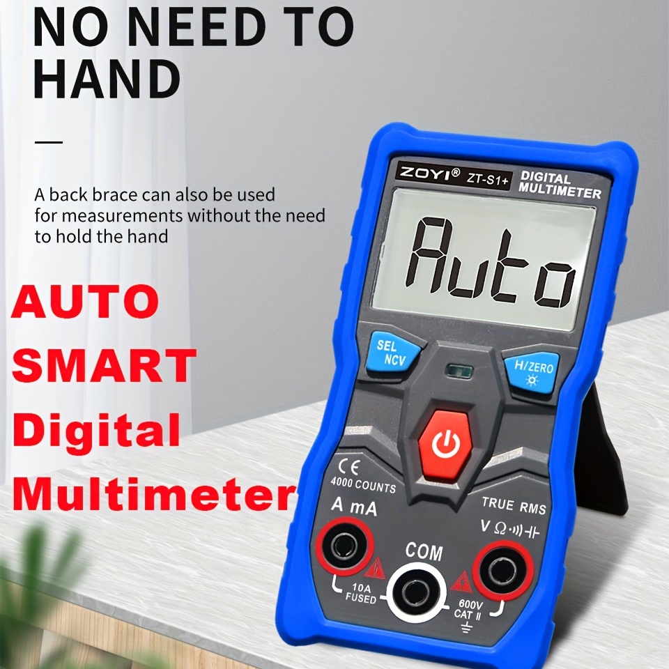 1pc Zotek Zoyi Zt S1 Professional Digital Multimeter True Rms