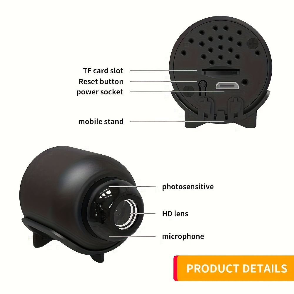 Mini Wifi Camera Smart Home Security Camera Mini Camera Wifi - Temu